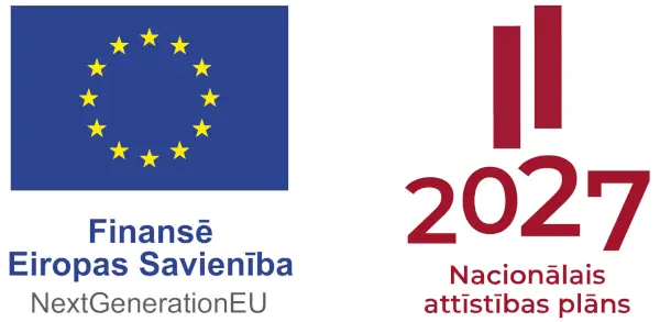 Finansē Eiropas Savienība NextGenerationEU un Nacionālais attīstības plāns 2027